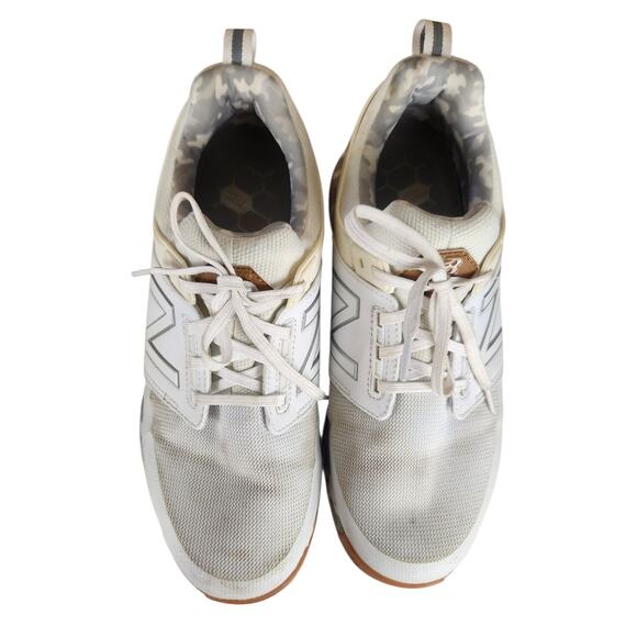 New Balance NB Fresh Foam Links SL Golf Shoes Mens 11 White/Multi Camo Spikeless main image 6